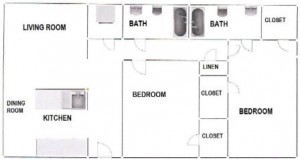 2 BED FLAT